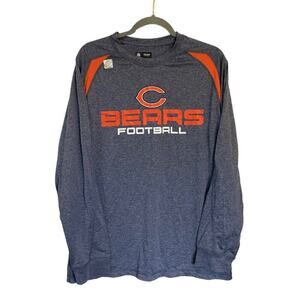 NFL‎ Team Apparel Ring Chicago Bears Football Long Sleeve Shirt Mens Size L NWOT